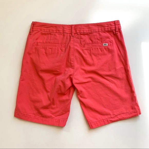 Vans Casual Salmon Pink Shorts - Picture 4 of 8